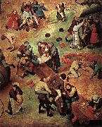 Pieter Bruegel the Elder Children's Games Spain oil painting artist